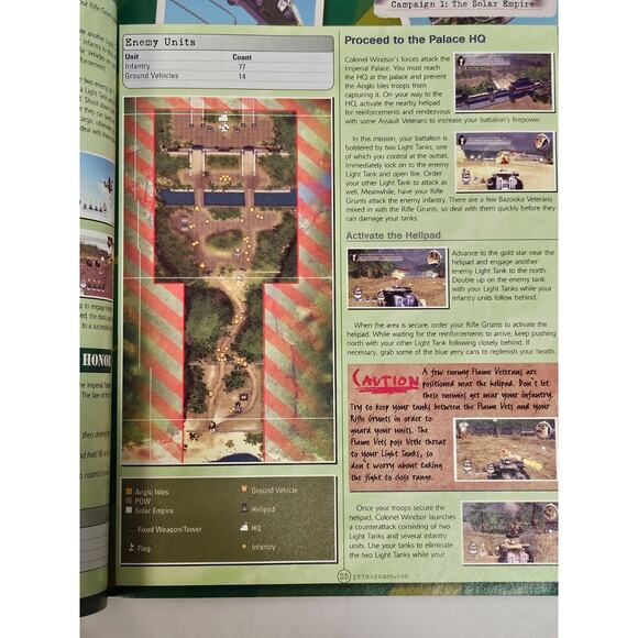 Battalion Wars 2 Field Manual Prima 2007 Nintendo - Picture 5 of 12